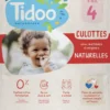 Culottes d’apprentissage écologiques en sachet T4 (8-15kg) Tidoo, certifiées FSC® - 30 pièces