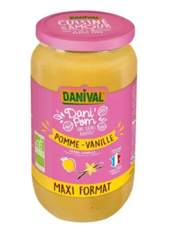 Danipom pomme vanille Danival - 1,05 kg