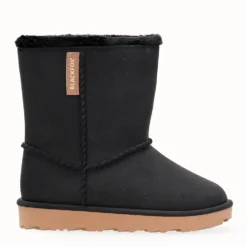 Demi-botte Cheyennetoo enfant coloris noir en caoutchouc synthétique Blackfox - pointure 32/33