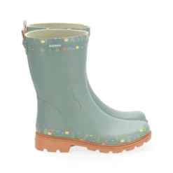 Demi-botte Judy coloris vert en caoutchouc Blackfox - pointure 37