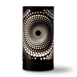Diffuseur par chaleur douce coloris noir en métal Calorya n°12 Zen' Arôme - diffusion 20 m2