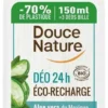 Déodorant bio éco-recharge à l’aloé véra Douce Nature - 150 ml