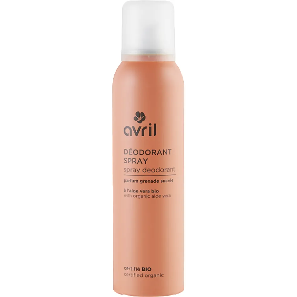 Déodorant spray à l'aloe vera bio Avril - 150 ml