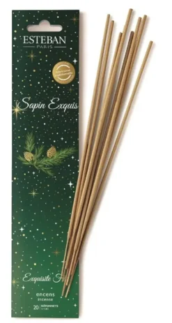 Encens Indiens Sapin exquis Esteban - 20 bâtonnets