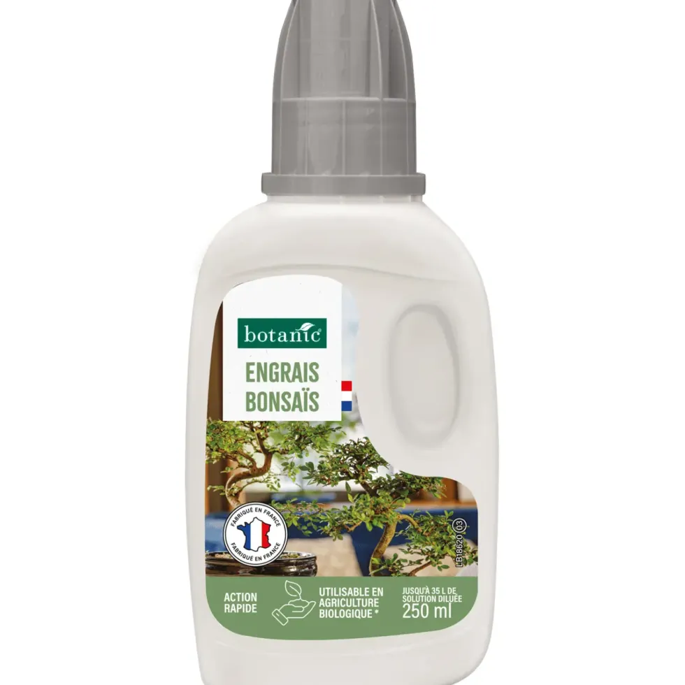 Engrais bonsais en bouteille botanic® - 250 ml