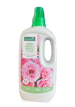 Engrais rosiers et arbustes à fleurs en bouteille botanic® - 1 L