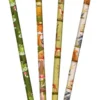 Ensemble de 4 crayons à papier thème Les animaux de la forêt Cartedart - 19,5 cm