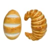Ensemble salière et poivrière Petit Déj’ croissant et baguette - 6 x 3,5 x 9 cm