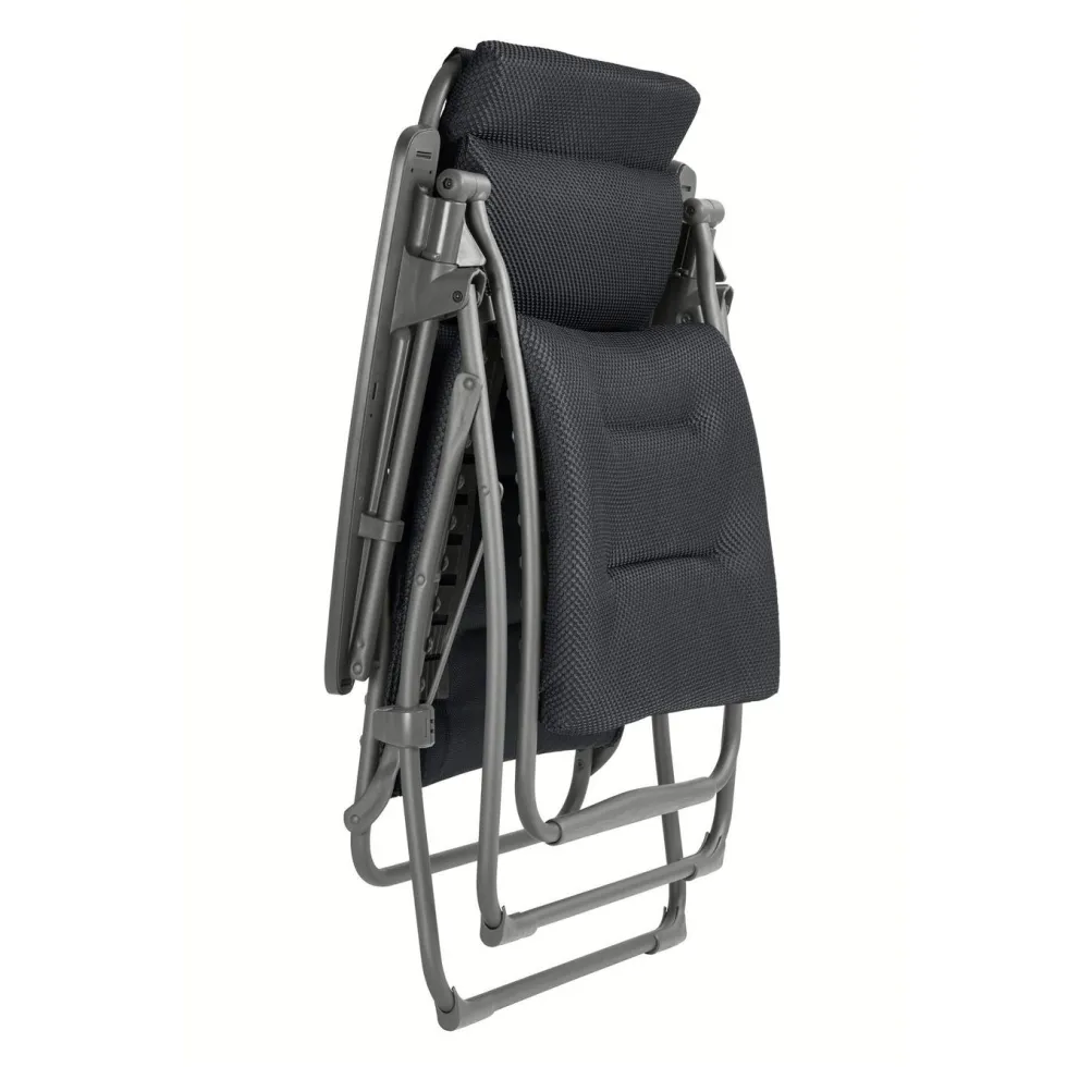 Fauteuil coloris gris foncé Futura BeComfort® Lafuma - 71 x 83 x 113 cm