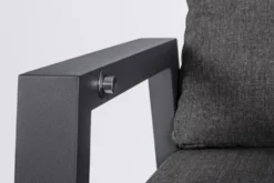 Fauteuil inclinable KLEDI - Anthracite - BIZZOTTO