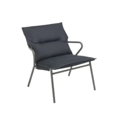 Fauteuil 1 place Vence BeComfort coloris gris Lafuma - 68 x 69x 70 cm