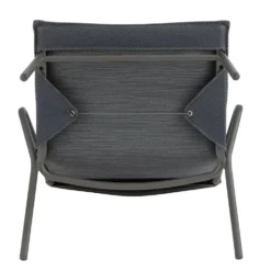 Fauteuil 1 place Vence BeComfort coloris gris Lafuma - 68 x 69x 70 cm