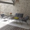 Fauteuil 1 place Vence BeComfort coloris gris Lafuma - 68 x 69x 70 cm