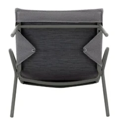Fauteuil 1 place Vence BeComfort coloris gris Lafuma - 68 x 69x 70 cm
