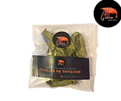 Feuilles de goyavier pour crevettes d'aquarium Gioiashrimp – Sachet de 10