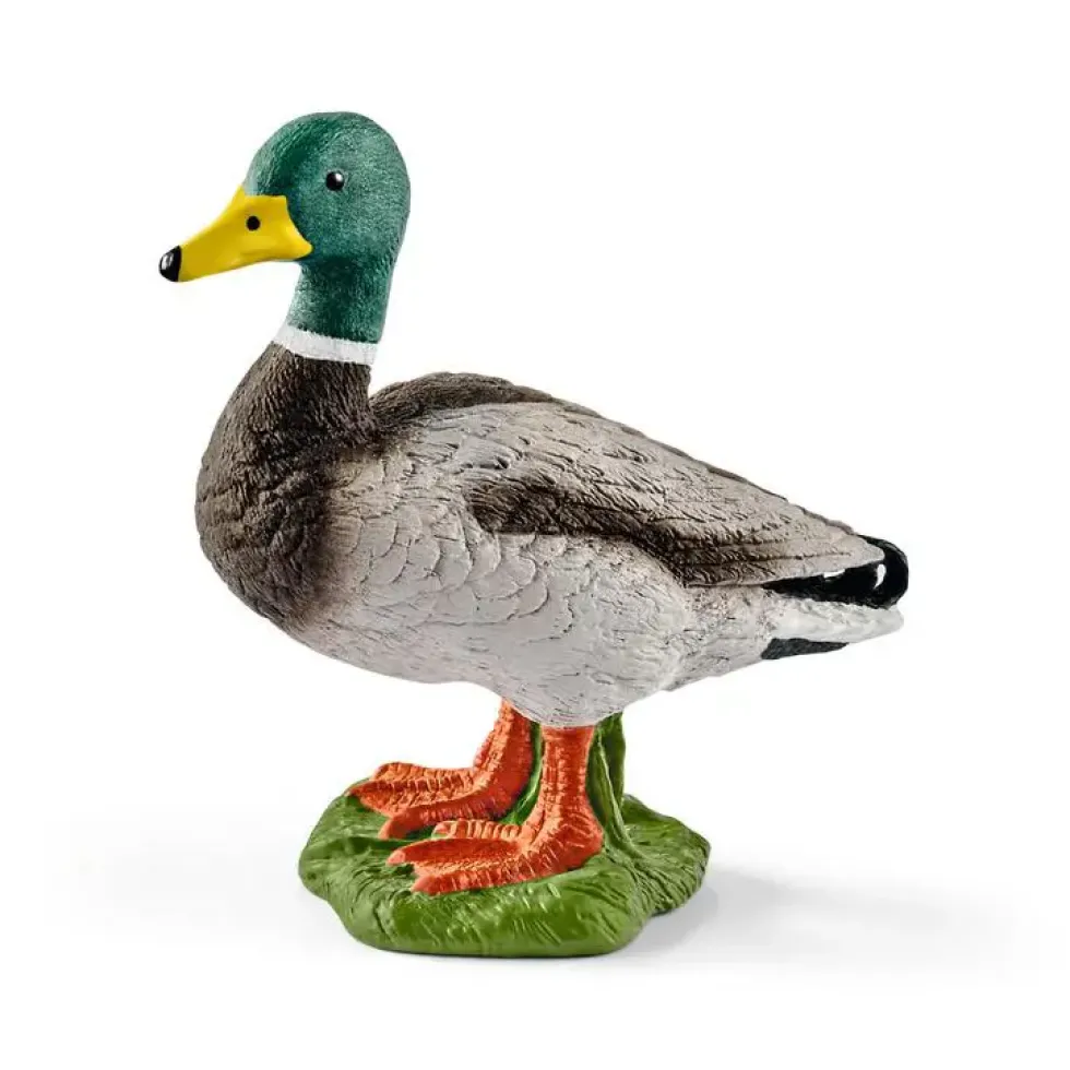 Figurine Canard Série Animaux de la ferme 5x2,9x4,5 cm