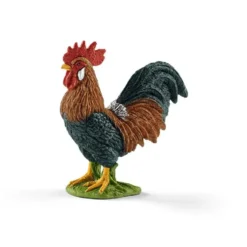 Figurine Coq Série Animaux de la ferme 2,8x6,2x6,6 cm