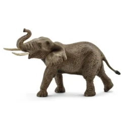 Figurine Eléphant d’Afrique mâle Série Animaux sauvages 19,5x9x12,3 cm