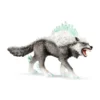 Figurine Loup des neiges plastique 15x18x8,2 cm 7-12 ans