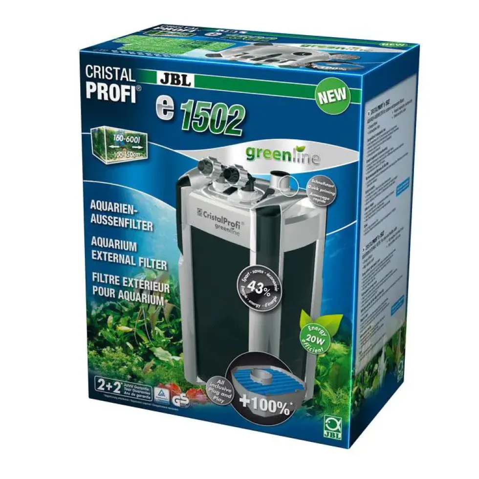 Filtre extérieur cristalprofi e1502 greenline + gris