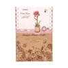 Fleur en bois à assembler Rose rose Rowood - H 24,5 cm