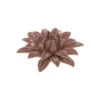 Fleur émaillée en céramique rose - Ø 10 x H 26 cm