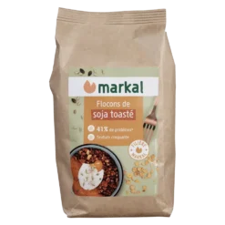Flocons de soja toasté bio Markal - 500 g