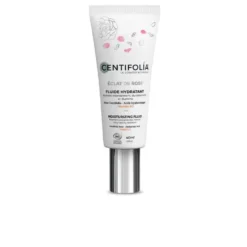 Fluide hydratant bio Centifolia gamme éclat de rose - 40 ml
