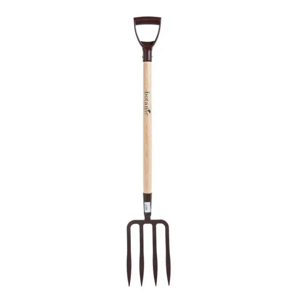 Fourche à bêcher spatulée Manche Delta botanic®