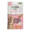 Friandise en crème pour chat saumon et krill Bubimex Creamy x 4 - 60 g
