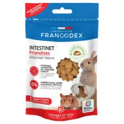 Friandises intestinet pour NAC goût pomme Francodex - 50 g