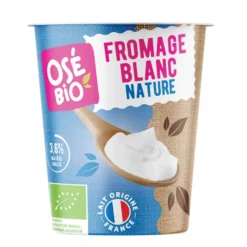 Fromage blanc 3,6 % MG Ose Bio - 400 g