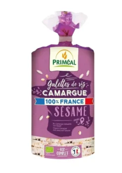 Galettes de riz de Camargue Sésame 130 g PRIMEAL