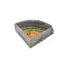 Gamelle d'angle pour reptile moyen modèle