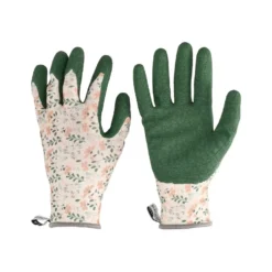 Gant Amaryllis coloris vert en maille polyester certifié GRS Blackfox - taille 8