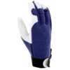 Gant Jardy coloris bleu marine en polyester et microfibre Blackfox - taille 11
