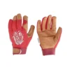 Gant Spring coloris rouge en maille polyester et cuir Blackfox - taille 6