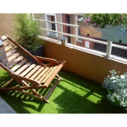 Gazon synthétique C Revolution 25 mm vert en rouleau 1x3 m