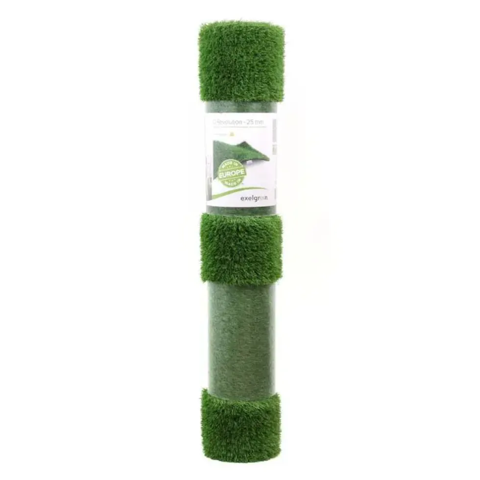 Gazon synthétique C Revolution 25 mm vert en rouleau 1x3 m