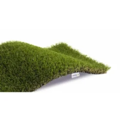Gazon synthétique soft recyclable épaisseur 25 mm coloris vert - le rouleau de 3 m x 1 m.