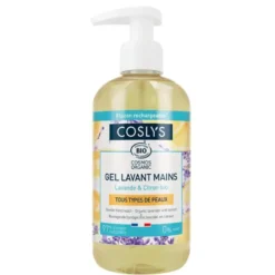 Gel lavant mains lavande citron bio Coslys - 300 ml