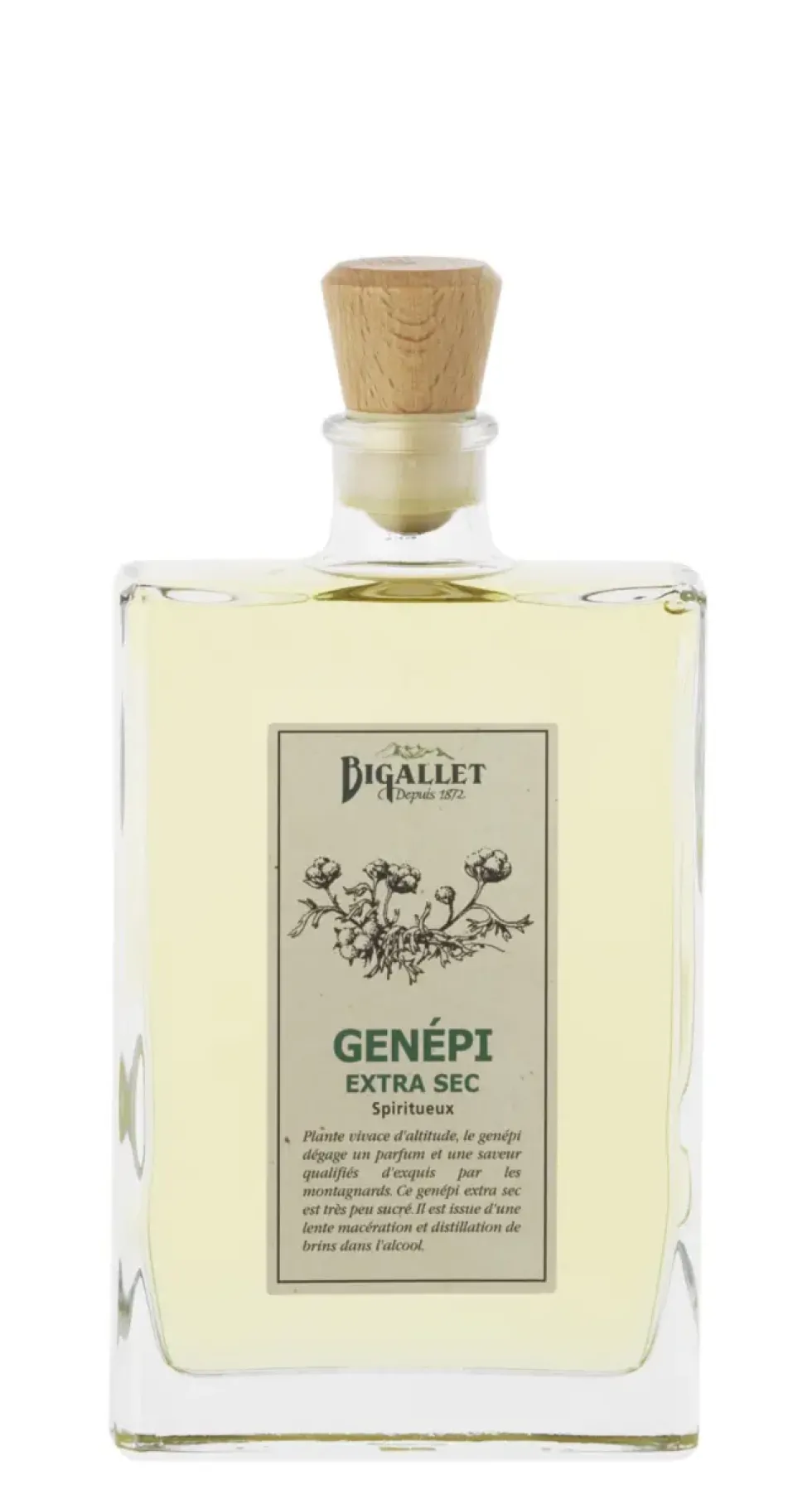 Genepi extra sec 40° Bigallet - 35 cl