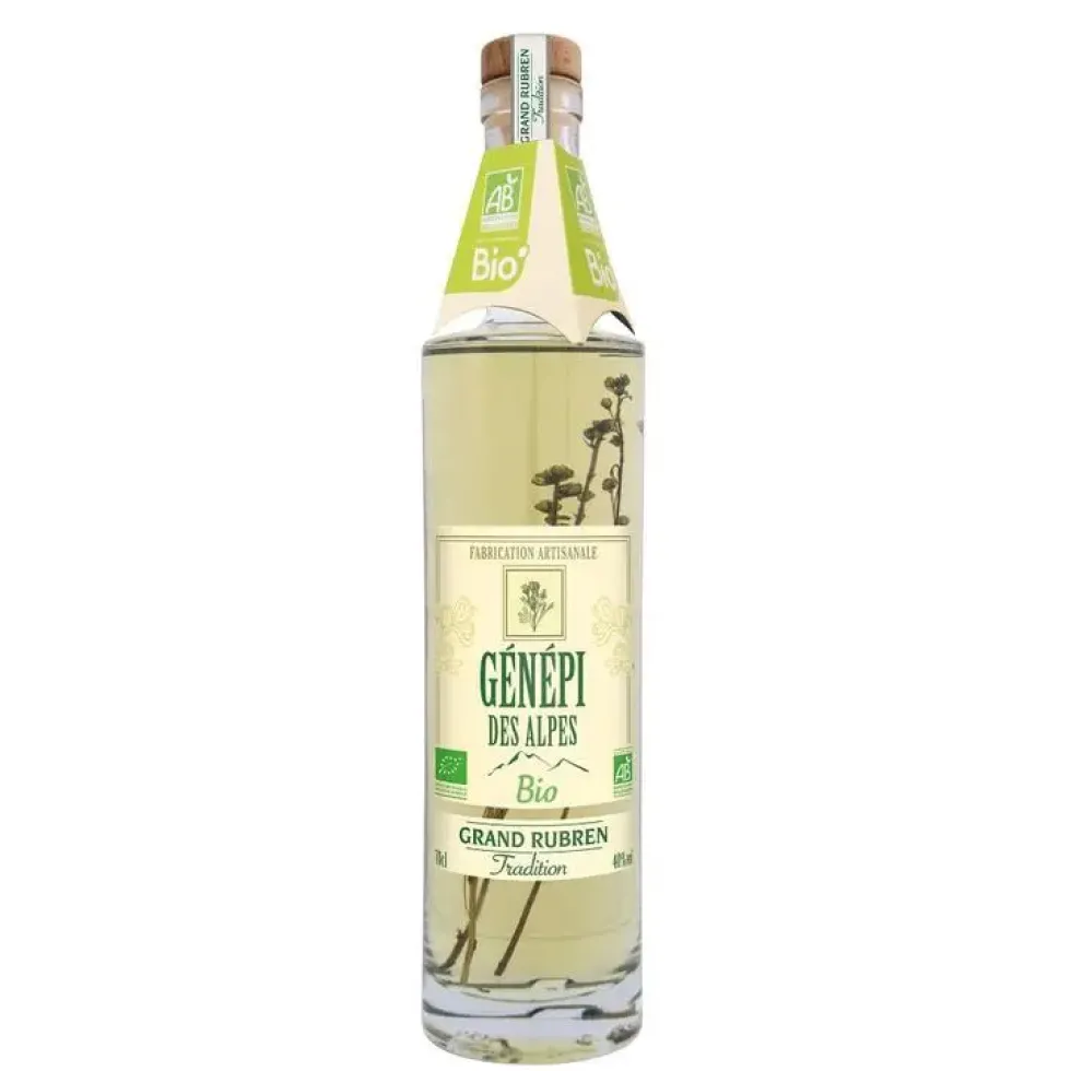 Génépi des Alpes 40° certifié AB bouteille 70 cl