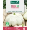 Graines de courgette patisson blanc bio botanic® - graines à semer