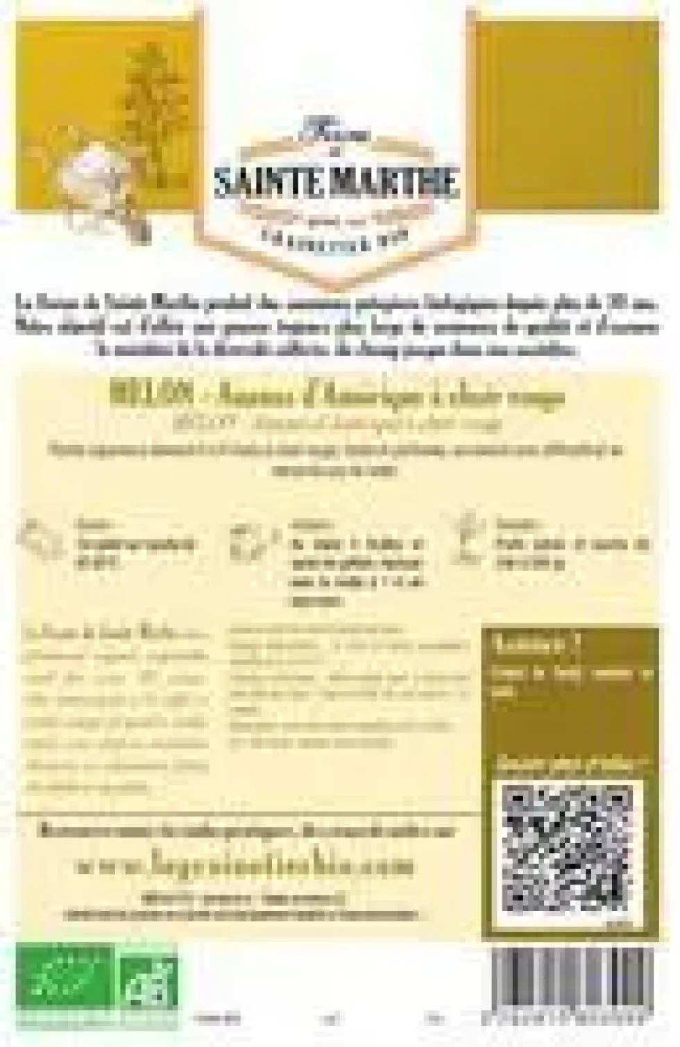 Graines de Melon Ananas d’Amérique à chair rouge bio Ferme de Sainte Marthe - graines à semer