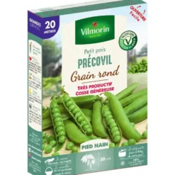 Graines de pois nain Precovil Vilmorin - graines à semer