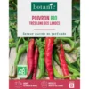 Graines de Poivron doux très long des Landes botanic® - graines à semer