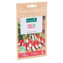 Graines de radis flamboyant 2 bio botanic® - graines à semer