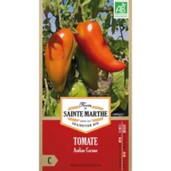 Graines de tomate andine cornue bio Ferme de Sainte Marthe - graines à semer