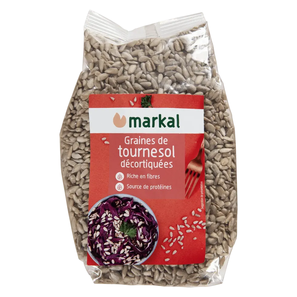 Graines de tournesol bio Markal sachet - 500 g